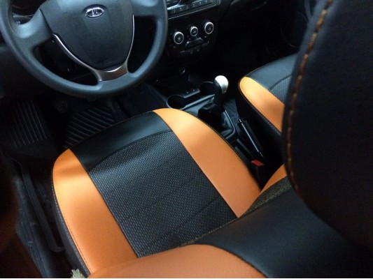 Авточехлы на Lada Kalina 2 Авточехлы на Lada Kalina 2