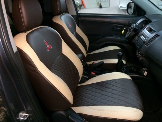 Авточехлы на Mitsubishi Outlander XL