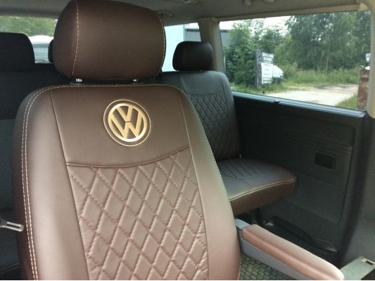 Авточехлы на Volkswagen Caravelle T5 Авточехлы на Volkswagen Caravelle T5