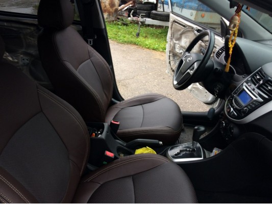 Каркасные авточехлы на Hyundai Solaris Каркасные авточехлы на Hyundai Solaris