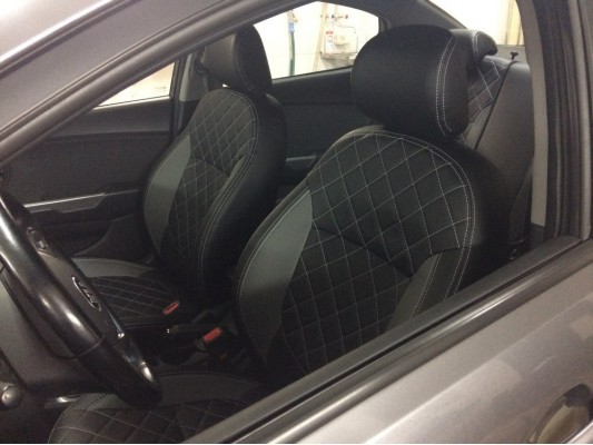 Каркасные авточехлы на KIA Rio 3 Каркасные авточехлы на KIA Rio 3