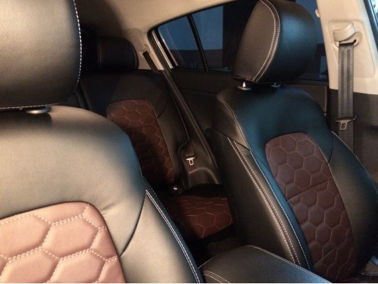 Каркасные авточехлы на KIA Sportage 4 Каркасные авточехлы на KIA Sportage 4