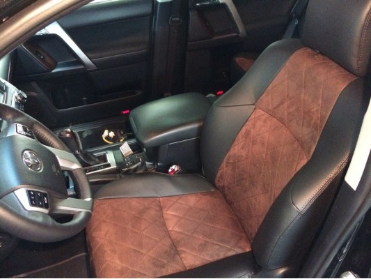 Каркасные авточехлы на Toyota Land Cruiser Prado 150 Каркасные авточехлы на Toyota Land Cruiser Prado 150